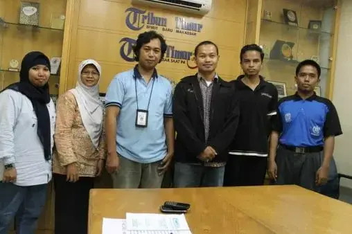 Kunjungan Makassarpreneur ke Tribun TImur