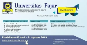 Lanjut Studi #Ayoke UNIFA 1 Lanjut Studi #Ayoke UNIFA